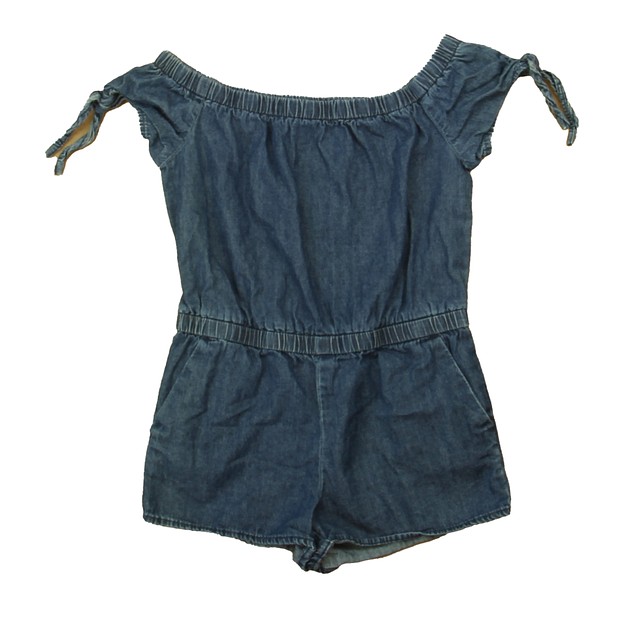 French Toast Blue Romper 2T 