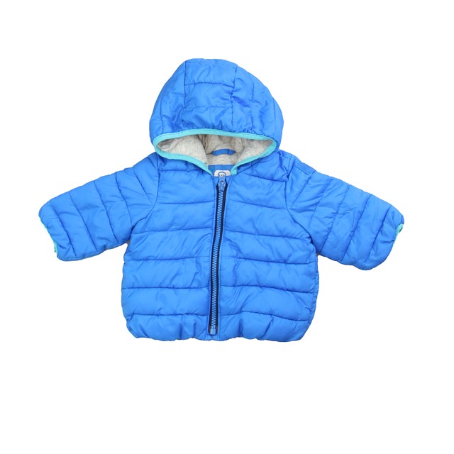 Gap Blue Winter Coat 0-6 Months 