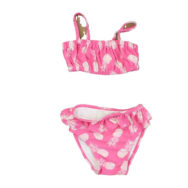 Gap Pink | White 2-piece Swimsuit 12-18 Months 