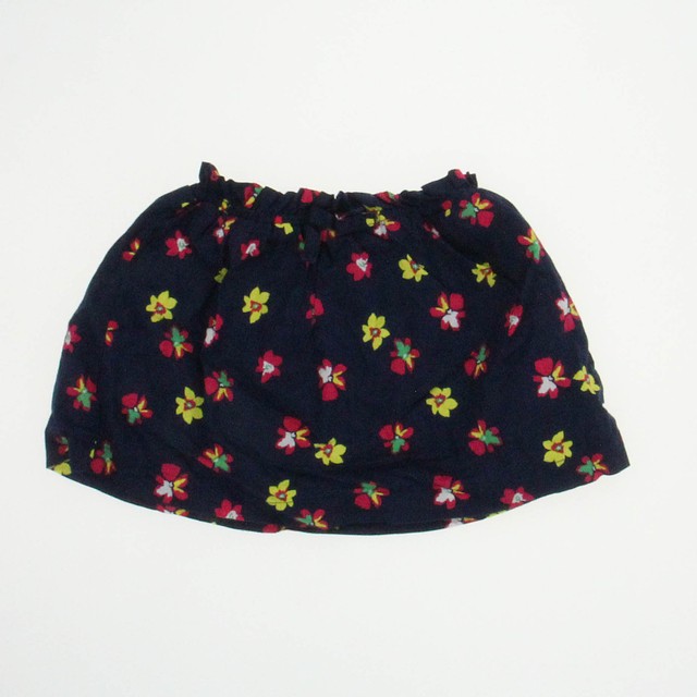 Gap Navy Floral Skirt 2T 
