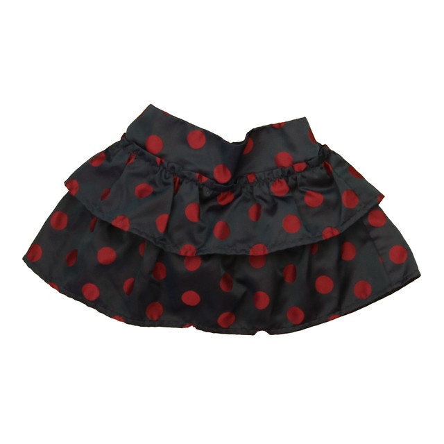 Gap Navy | Red Polka Dots Skirt 2T 