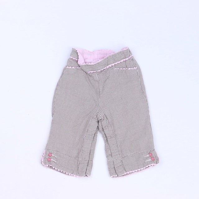 Gap Brown | White | Pink Pants 3-6 Months 