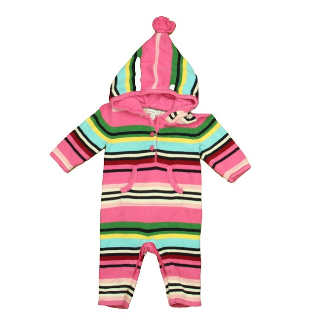 Gap Pink Stripe Long Sleeve Outfit 3-6 Months 