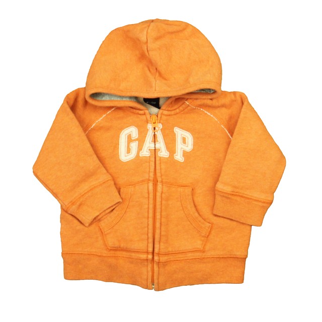 Gap Orange Hoodie 6-12 Months 
