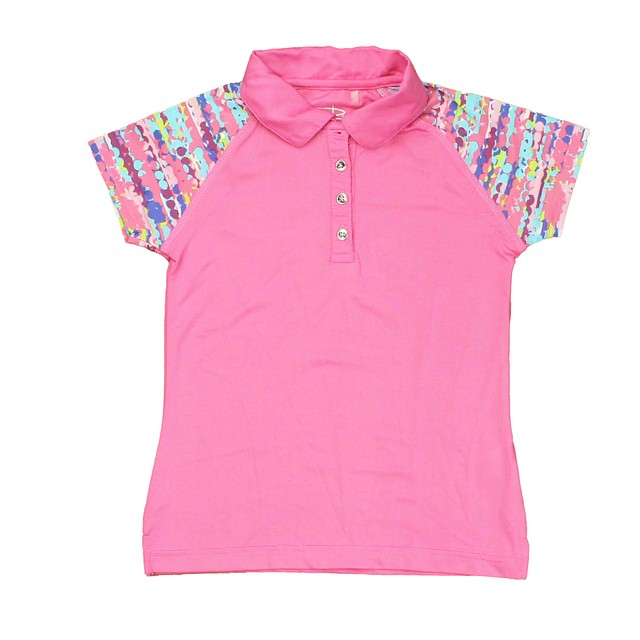 Garb Pink Polo Shirt 3-4T 