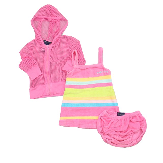Guess 3-pieces Pink | Blue | Yellow | Green | Stripes Cover-up 12 Months 