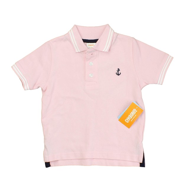 Gymboree Pink | White Polo Shirt 12-18 Months 