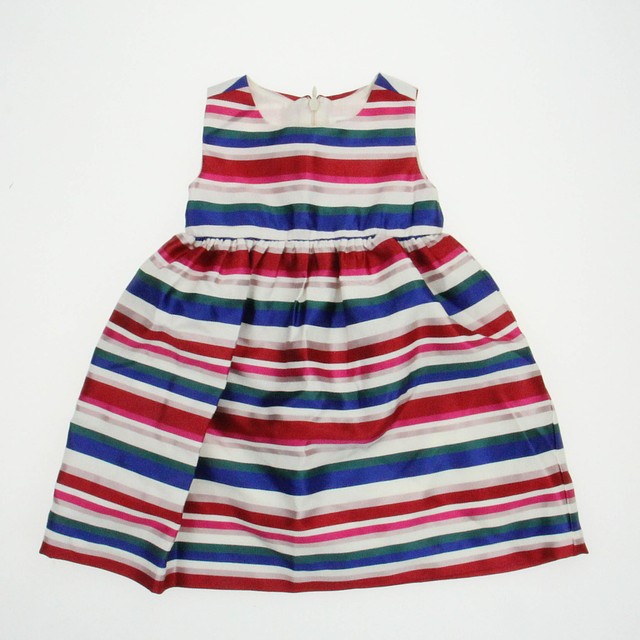 Gymboree 2-pieces Red | Blue Stripe Dress 12-18 Months 