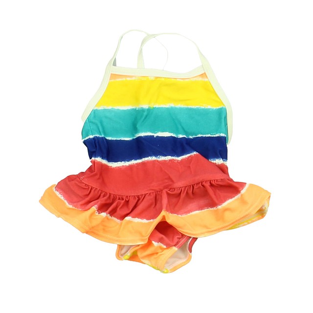 Gymboree Yellow | Blue | Red 1-piece Swimsuit 3-6 Months 