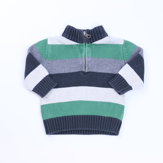 Gymboree Green | Gray Sweater 6-12 Months 