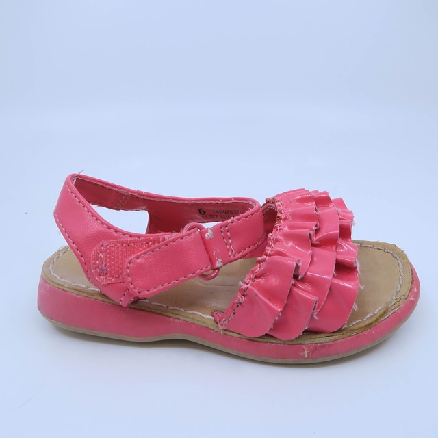 Gymboree Pink Sandals 6 Years 
