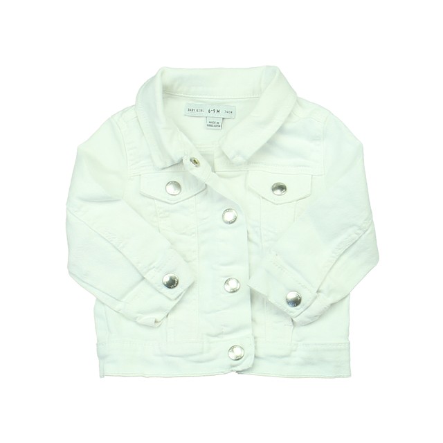 H&M White Jacket 6-9 Months 