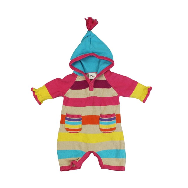 Hanna Andersson Multi | Stripes Long Sleeve Outfit 0-3 Months 
