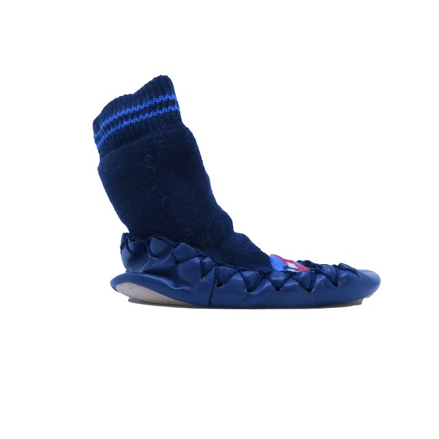 Hanna Andersson Blue | Cars Slippers 1-2 Infant 