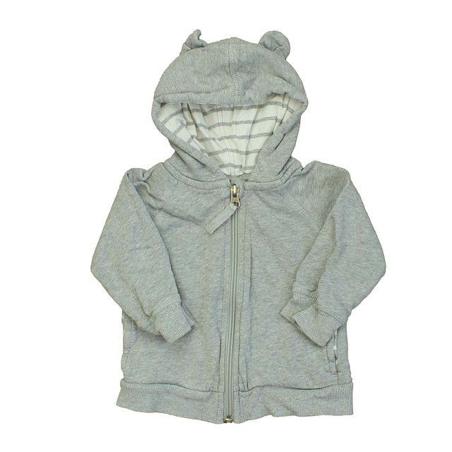 Hanna Andersson Grey Hoodie 12-18 Month 