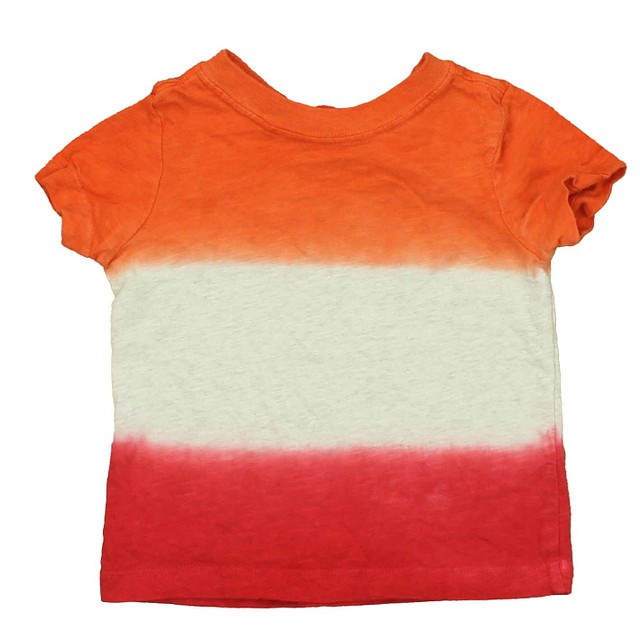 Hanna Andersson Orange | Grey | Red T-Shirt 2T 