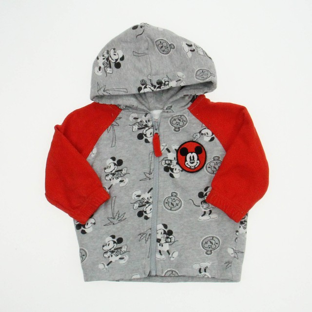 Hanna Andersson Grey | Mickey Hoodie 3-6 Months 