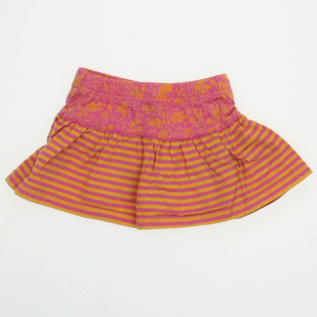 Hanna Andersson Pink Stripe Skirt 3-6 Months 
