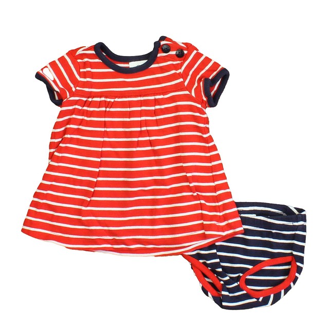 Hanna Andersson 2-pieces Red | White | Blue Stripe Apparel Sets 3-6 Months 