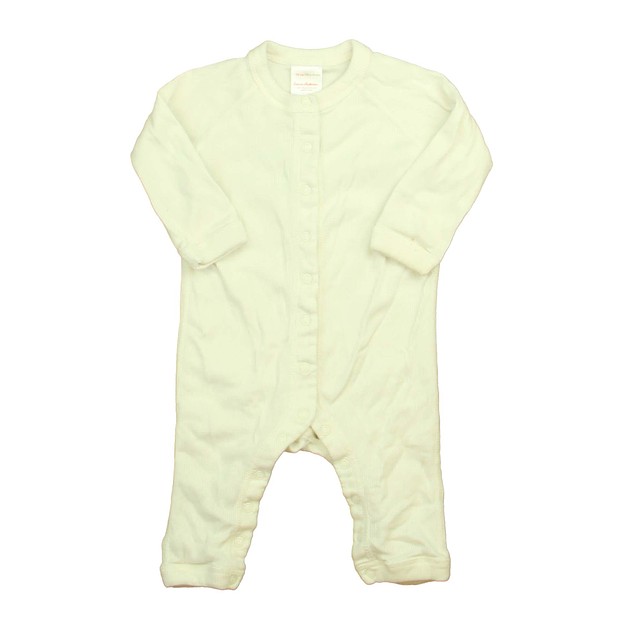 Hanna Andersson White Long Sleeve Outfit 6-12 Months 