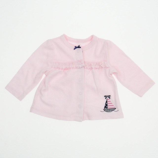 Hartstrings Pink Long Sleeve Shirt 0-3 Months 
