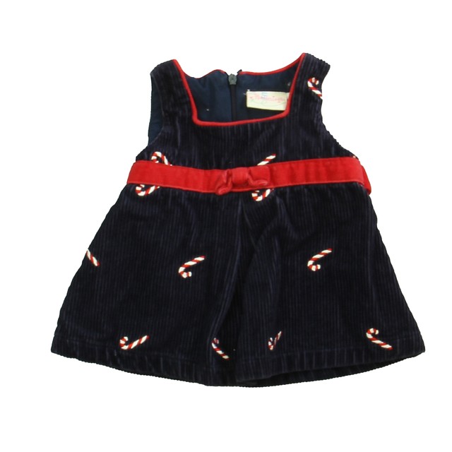 Hartstrings Navy | Red Candy Cane Jumper 3-6 Months 