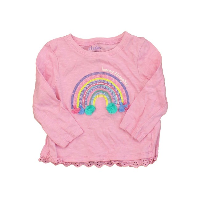 Hatley Pink | Rainbow Long Sleeve T-Shirt 18-24 Months 