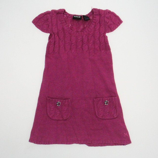 Hurley Pink Sweater Dress 2T 