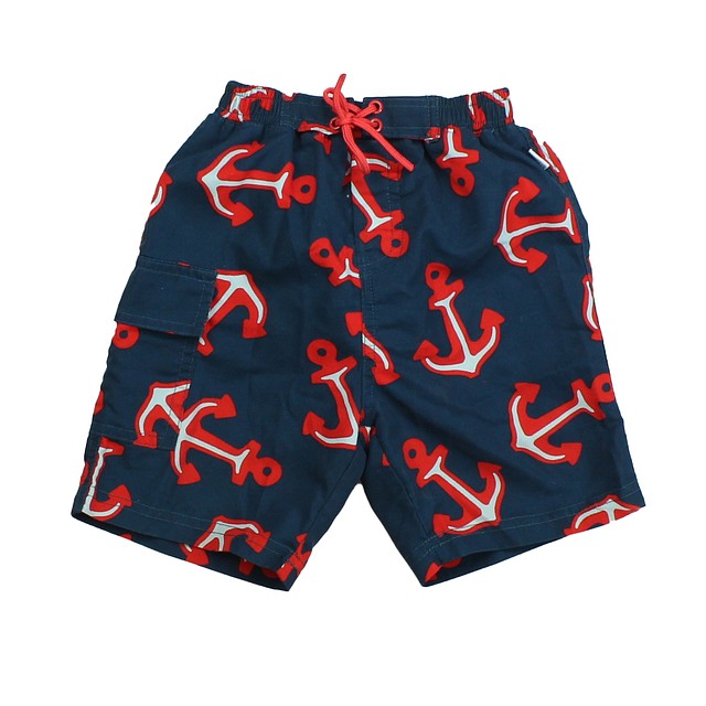 I Play Red | Anchor | Navy Trunks 24 Months 