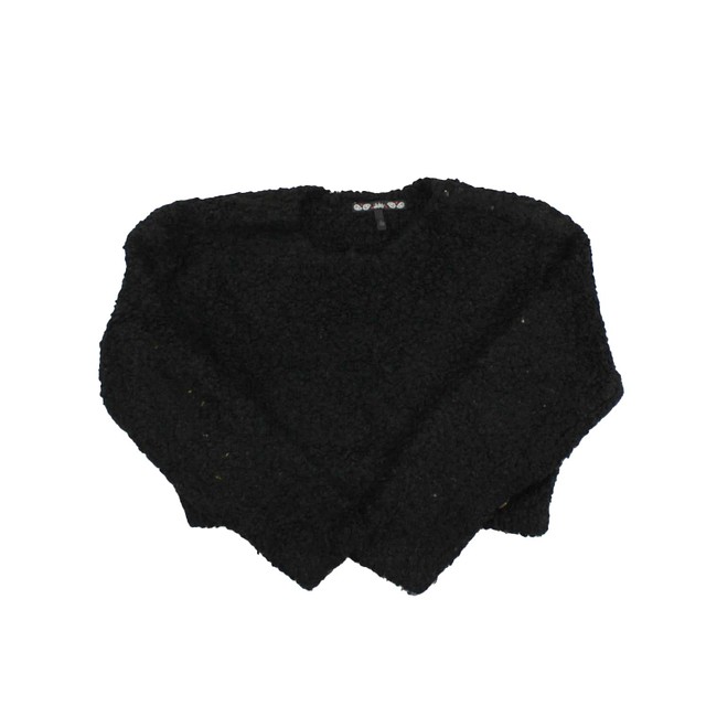 IKKS Black | Knit | Cropped Sweater 8 Years 