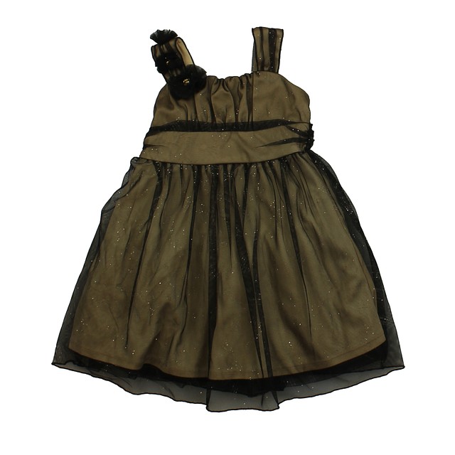 IZ Amy Byer Gold | Black Special Occasion Dress 4T 
