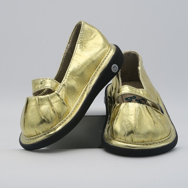 Itzy Bitzy Gold Shoes 3 Infant 