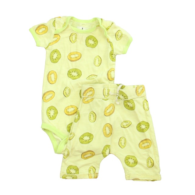 J.Crew 2-pieces Green Fruit 2-piece Pajamas 3-6 Months 