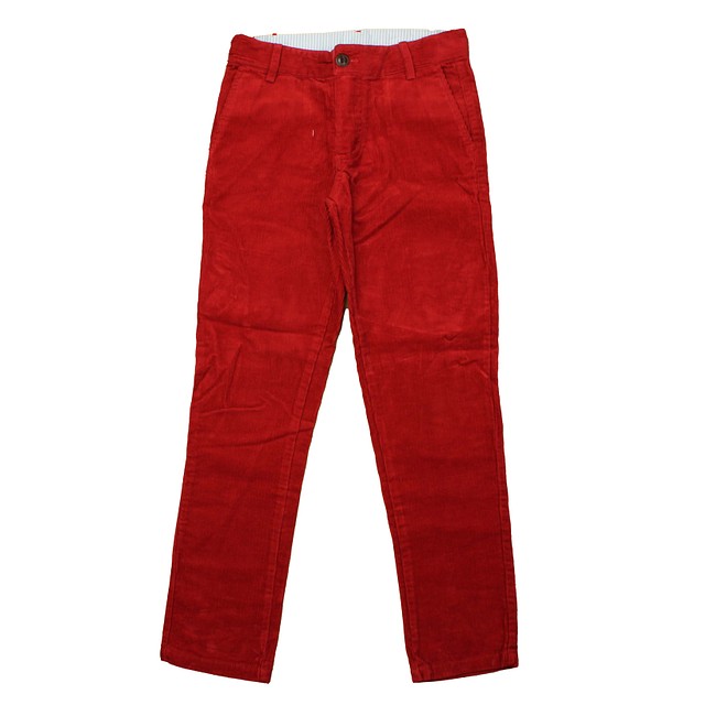 Jacadi Red Corduroy Pants 10 Years 