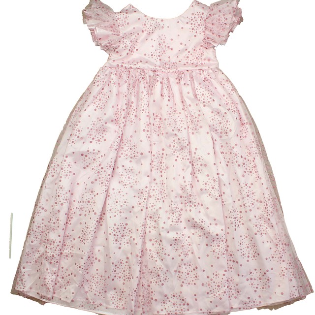 Jacadi Pink | Dots Special Occasion Dress 8-10 Years 