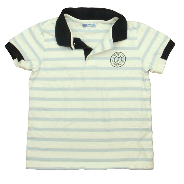 Jacadi Blue Stripe Polo Shirt 2T 