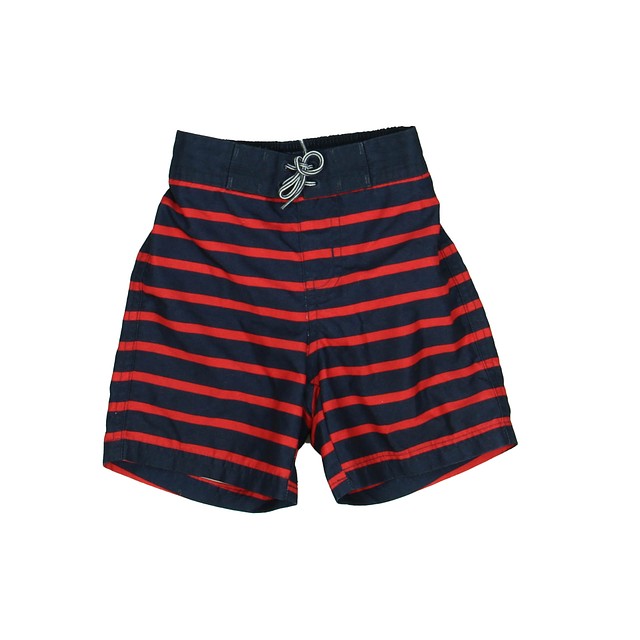 Janie and Jack Navy | Red Trunks 12-18 Months 