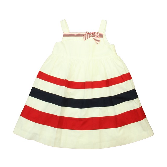 Janie and Jack White | Navy | Red Dress 12-18 Months 