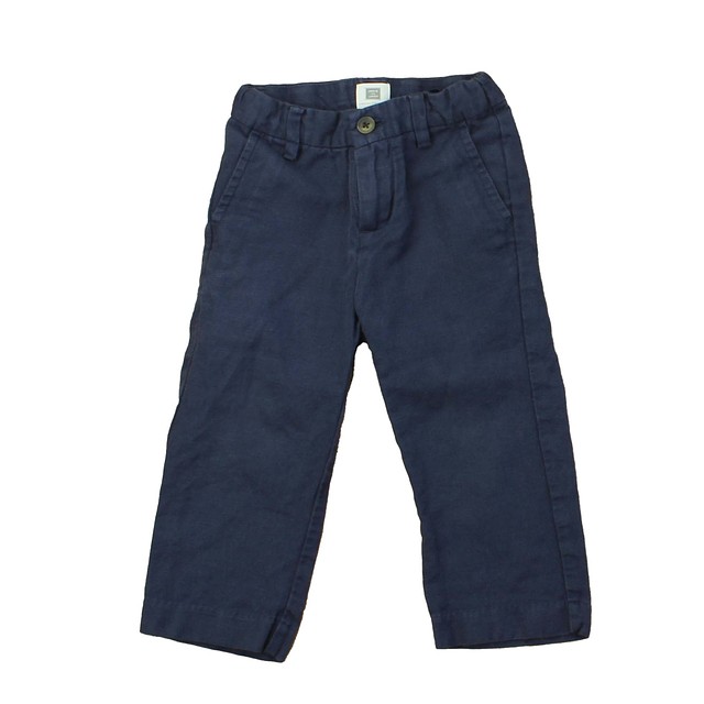 Janie and Jack Blue Pants 18-24 Months 