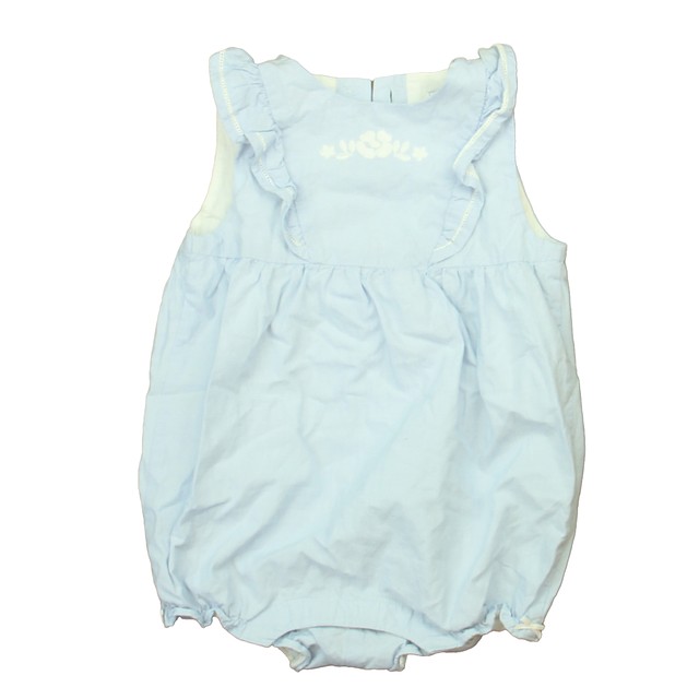 Janie and Jack Blue Romper 18-24 Months 