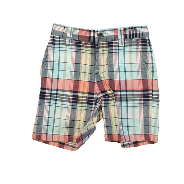 Janie and Jack White | Pink | Multi | Plaid Shorts 18-24 Months 