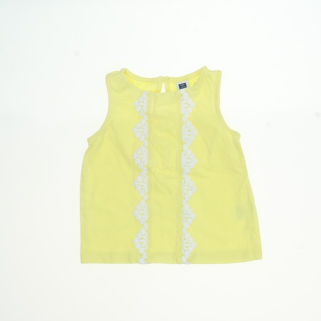 Janie and Jack Yellow Tank Top 18-24 Months 