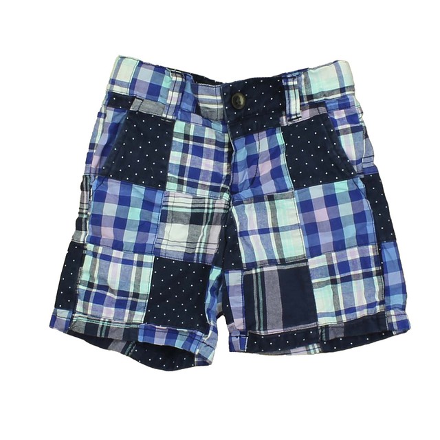 Janie and Jack Blue | Patchwork Shorts 2T 