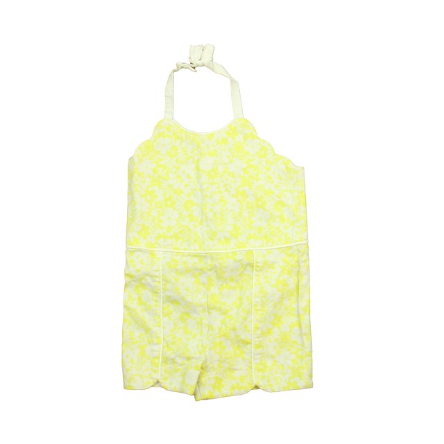 Janie and Jack Yellow | White Romper 2T 
