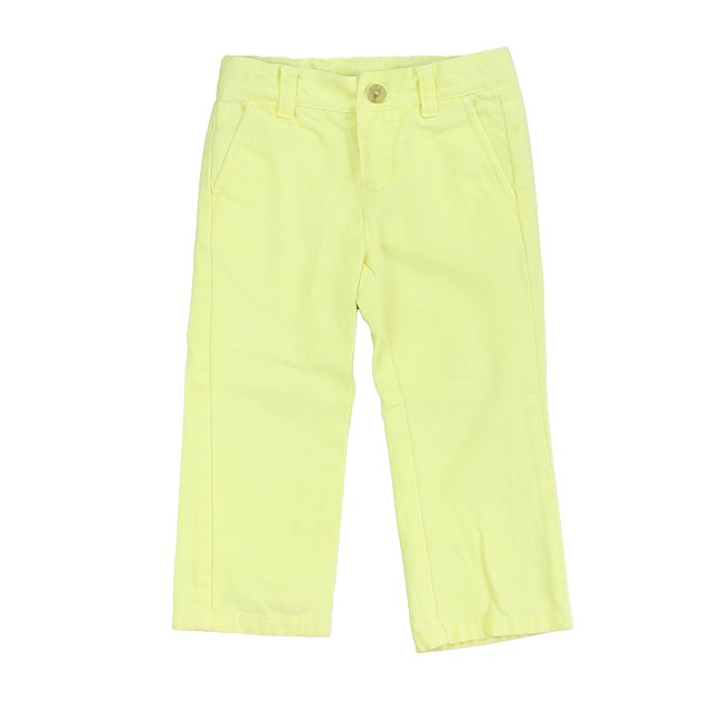 Janie and Jack Yellow Pants 2T 