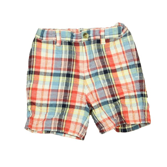 Janie and Jack Blue | Red Plaid Shorts 3T 