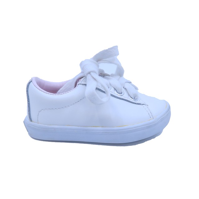 Janie and Jack White Sneakers 4 Infant 