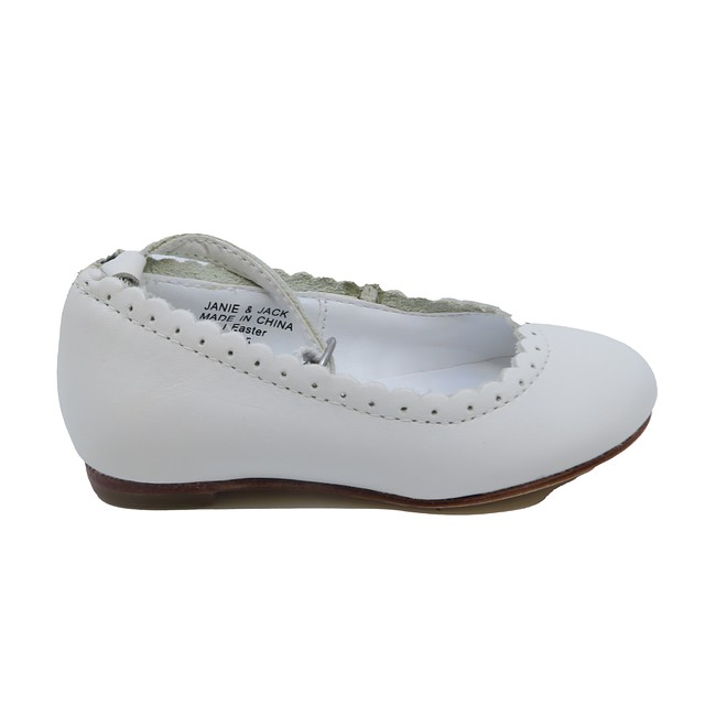 Janie and Jack White Shoes 4 Infant 