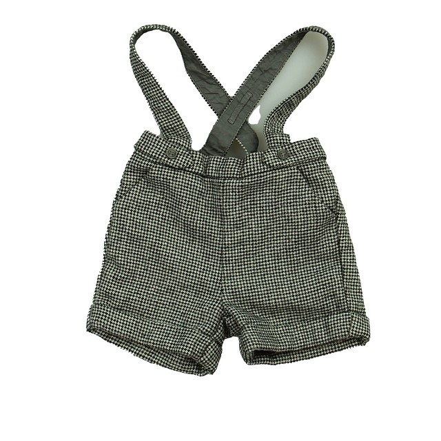 Janie and Jack Grey | Black Shorts 6-12 Months 