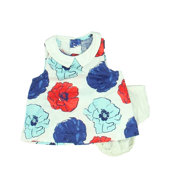 Janie and Jack Red | White | Blue Tank Top 6-12 Months 
